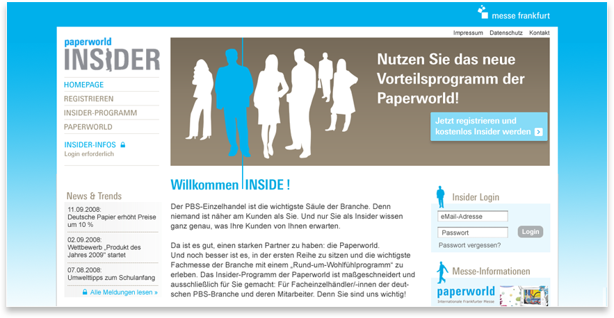Paperworld Website