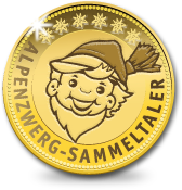 Alpenzwerg Sammeltaler