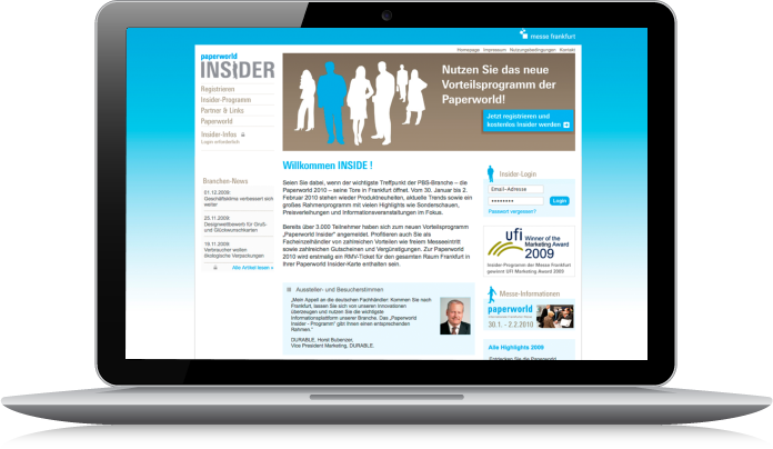 Paperworld Desktop Interface