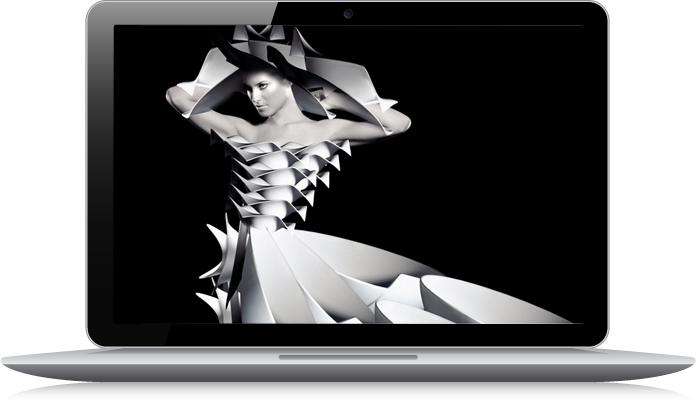 Rosenthal Website Desktop Interface